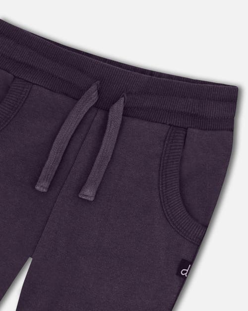 Deux Par Deux Baby Boy's Jogger Sweatpants Dark Gray In Dark Gray