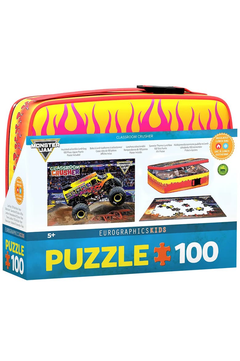 Monster Jam 100 Piece Puzzle, Alternate, color, Multicolored