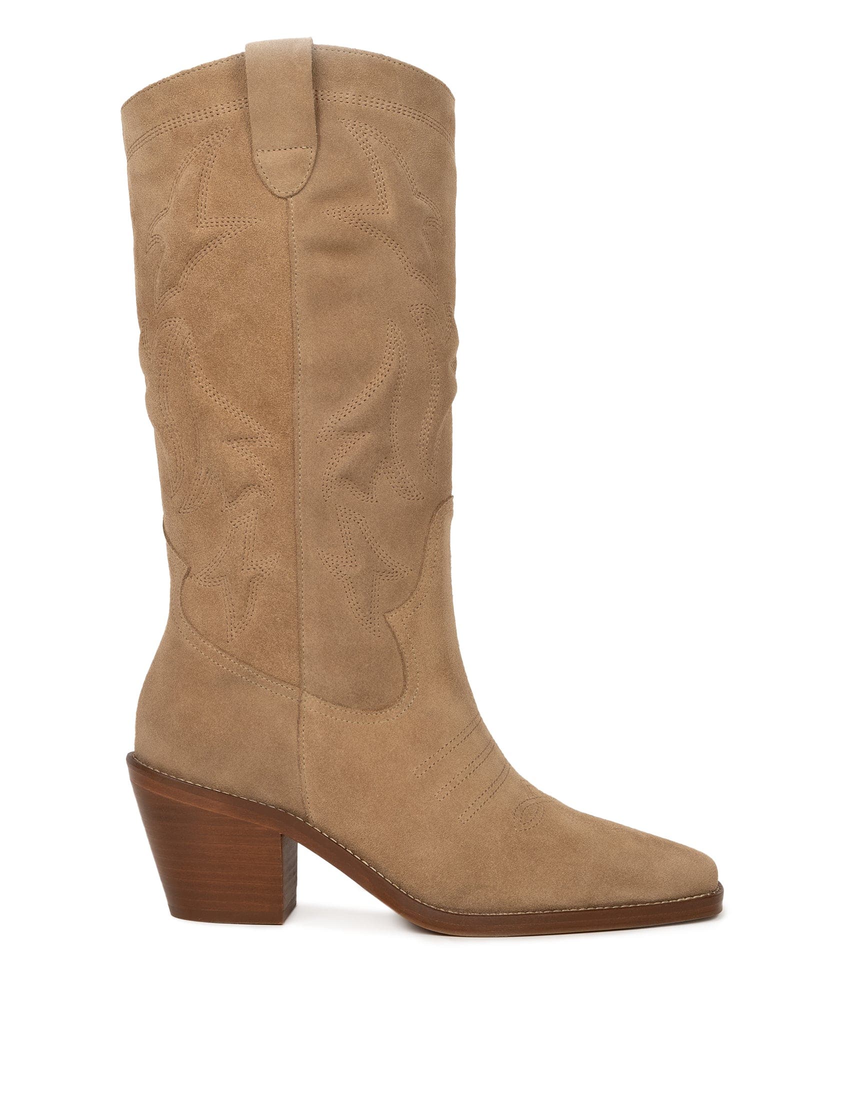 Vick Knee High Boots, Alternate, color, Antelope