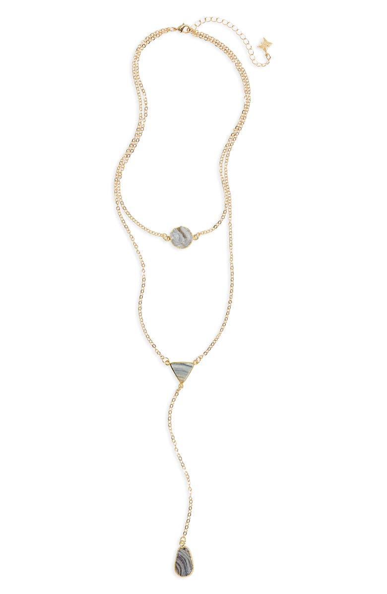 Panacea Sunstone Multistrand Necklace, Main, color,