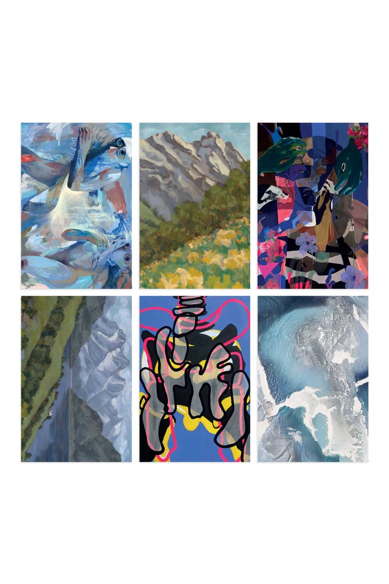 Mysteries of Creation Gift Wrap & Creative Papers, Alternate, color, Purple