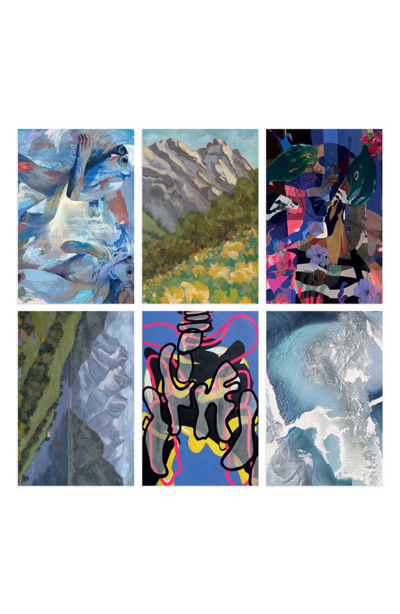 Bond & Grace Mysteries of Creation Gift Wrap & Creative Papers, Alternate, color, Purple