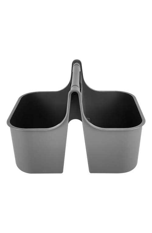 J&v Textiles J And V Textiles Portable Shower Caddy In Gray