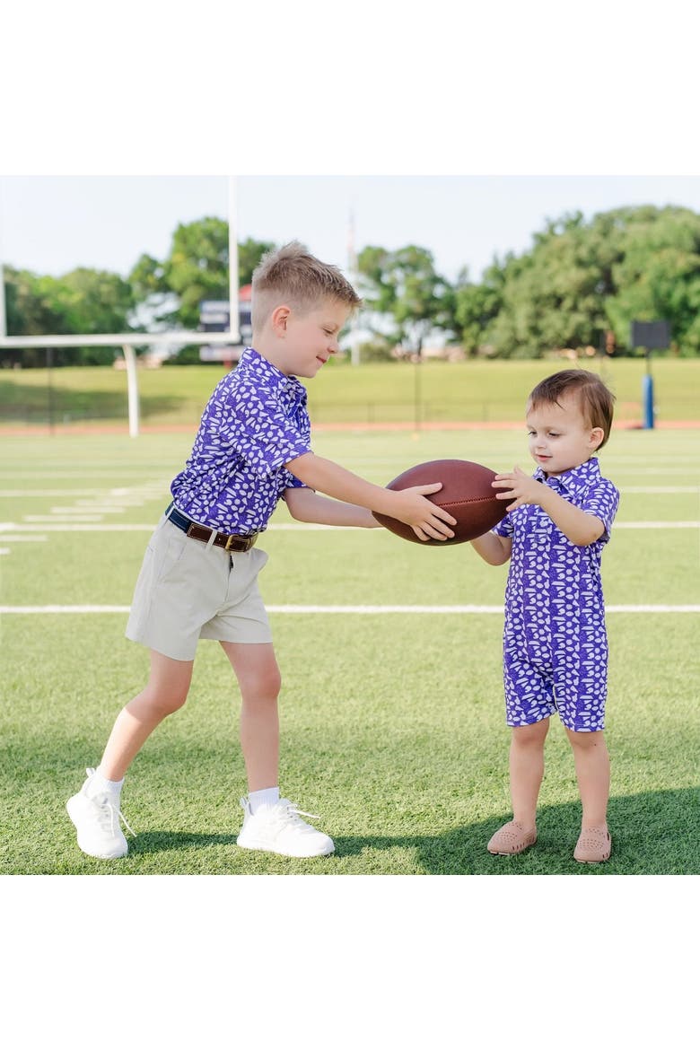Tripp Boys' Polo Shortall, Alternate, color, Pep Rally Purple
