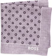 BOSS Silk Pocket Square
