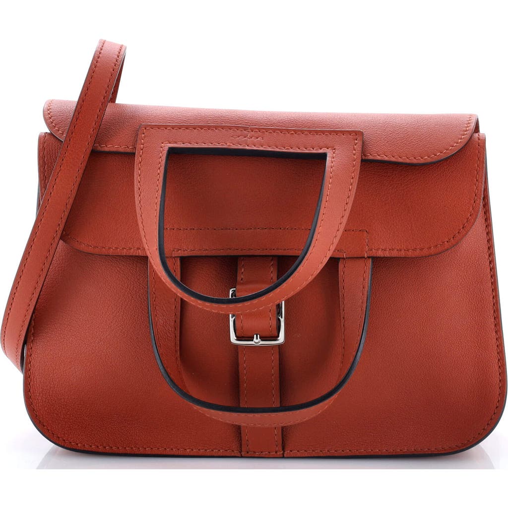 Pre-owned Hermes Hermes Halzan Bag Swift 22