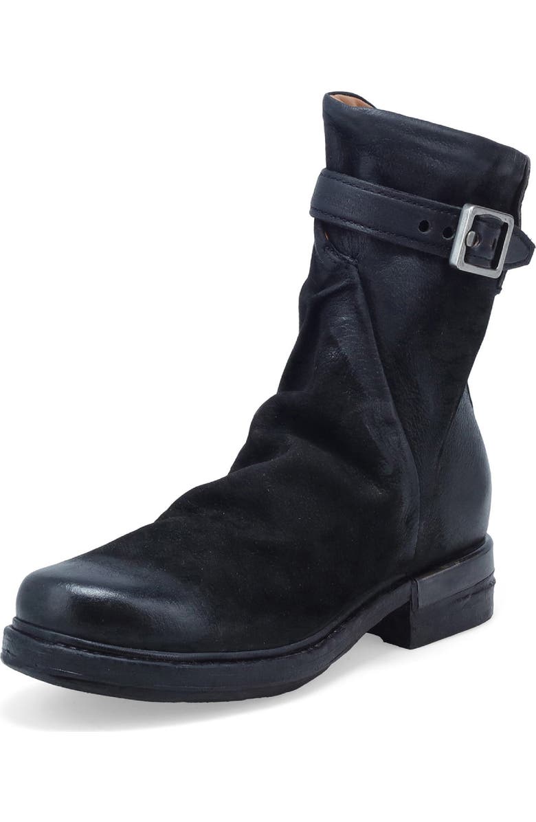 A.S.98 Albie Slouch Bootie, Main, color, Black