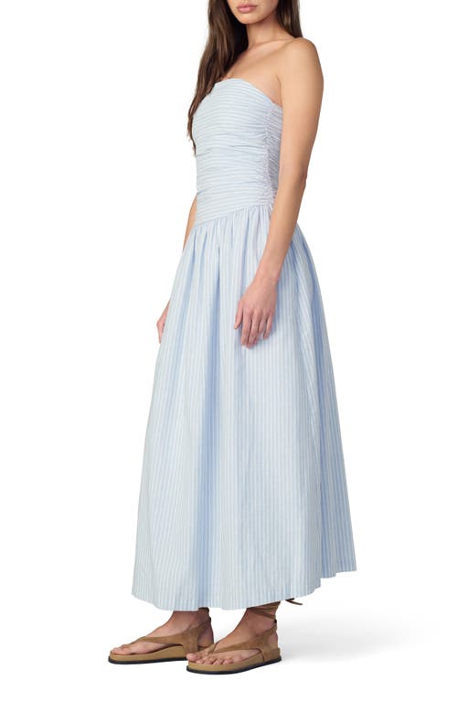 Joe's Jeans The Reina Cotton & Linen Strapless Dress