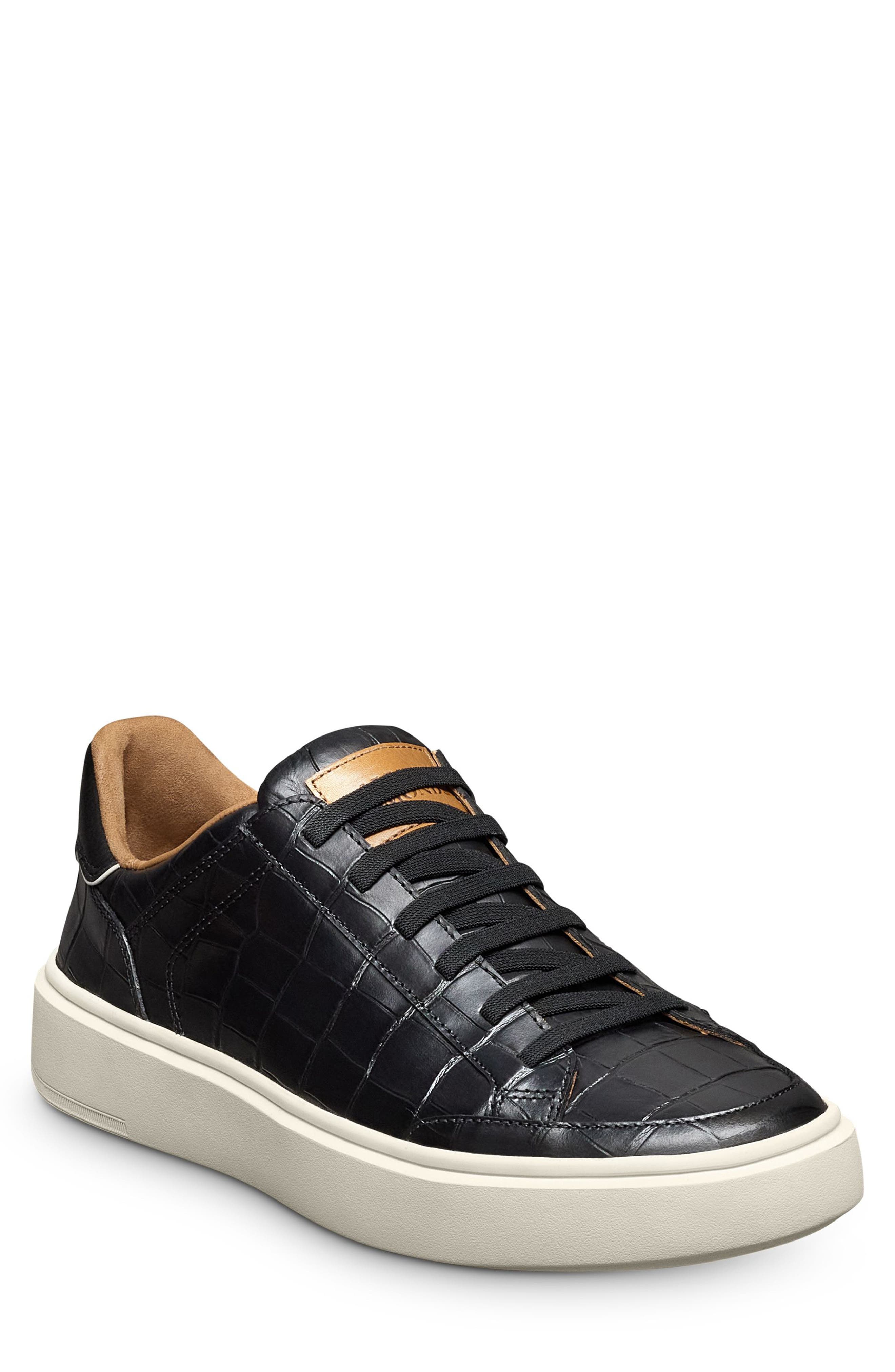 Allen Edmonds Oliver Sneaker, Main, color, Black