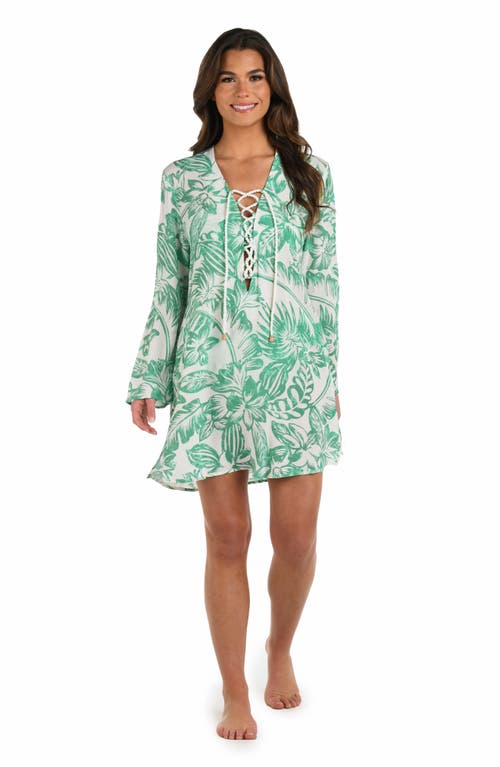 Shop La Blanca Batiki V-neck Cover-up Tunic