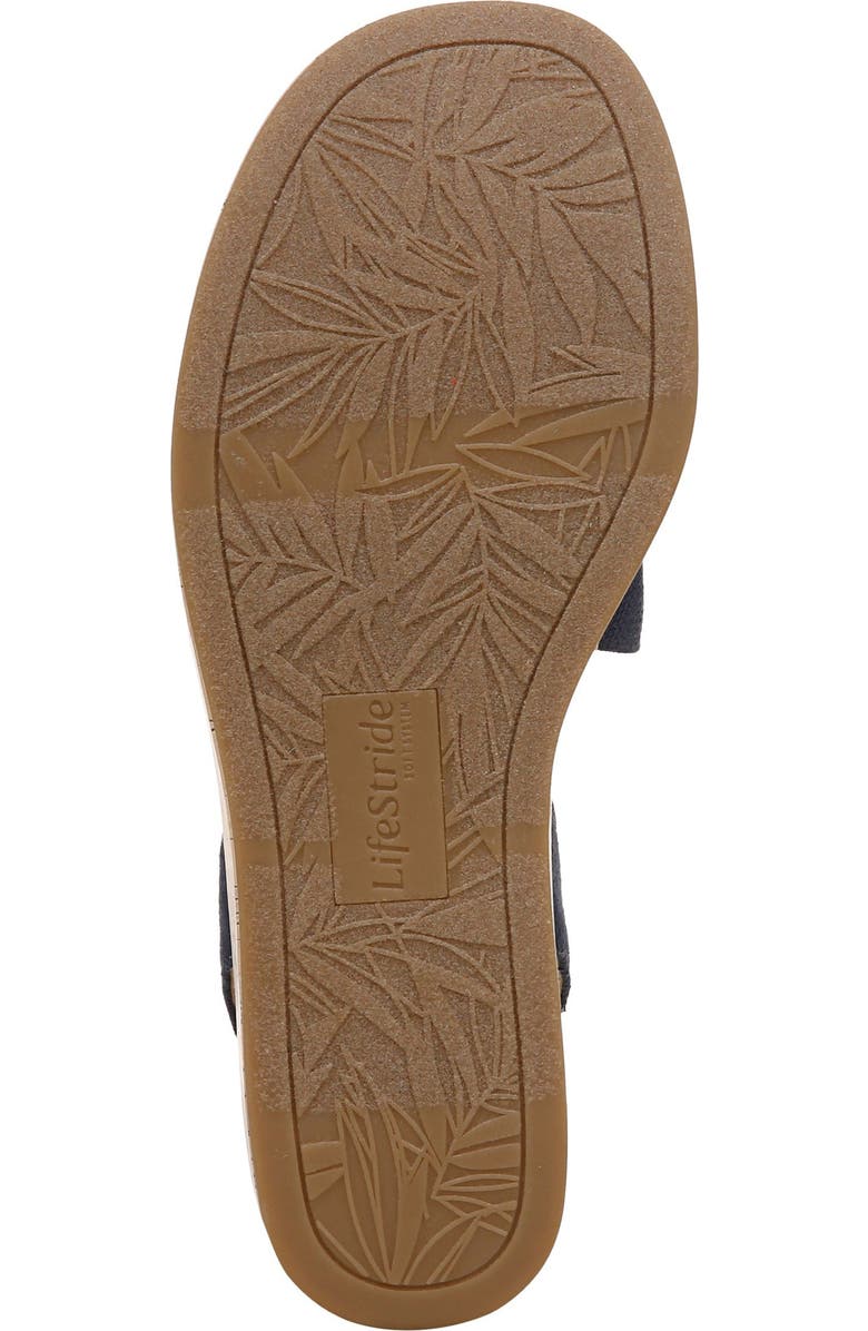 LifeStride Odette Sandal, Alternate, color, Navy