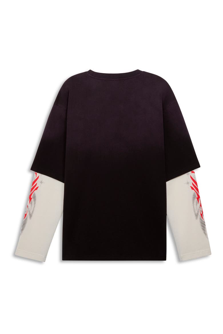 PumaTech X Washed Boxy Long Sleeve T-Shirt, Alternate, color, PUMA BLACK