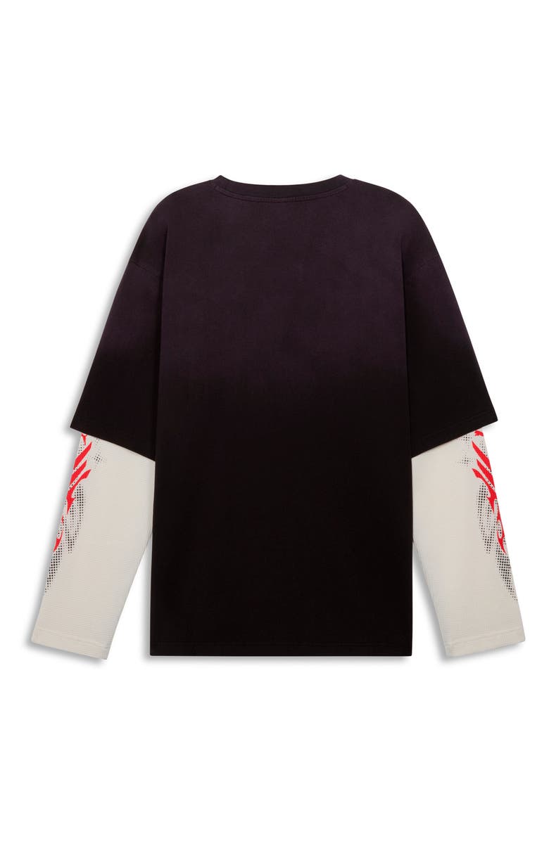 PUMA Tech X Washed Boxy Long Sleeve T-Shirt, Alternate, color, Puma Black