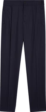 ISAIA Pleated Wool Blend Pants
