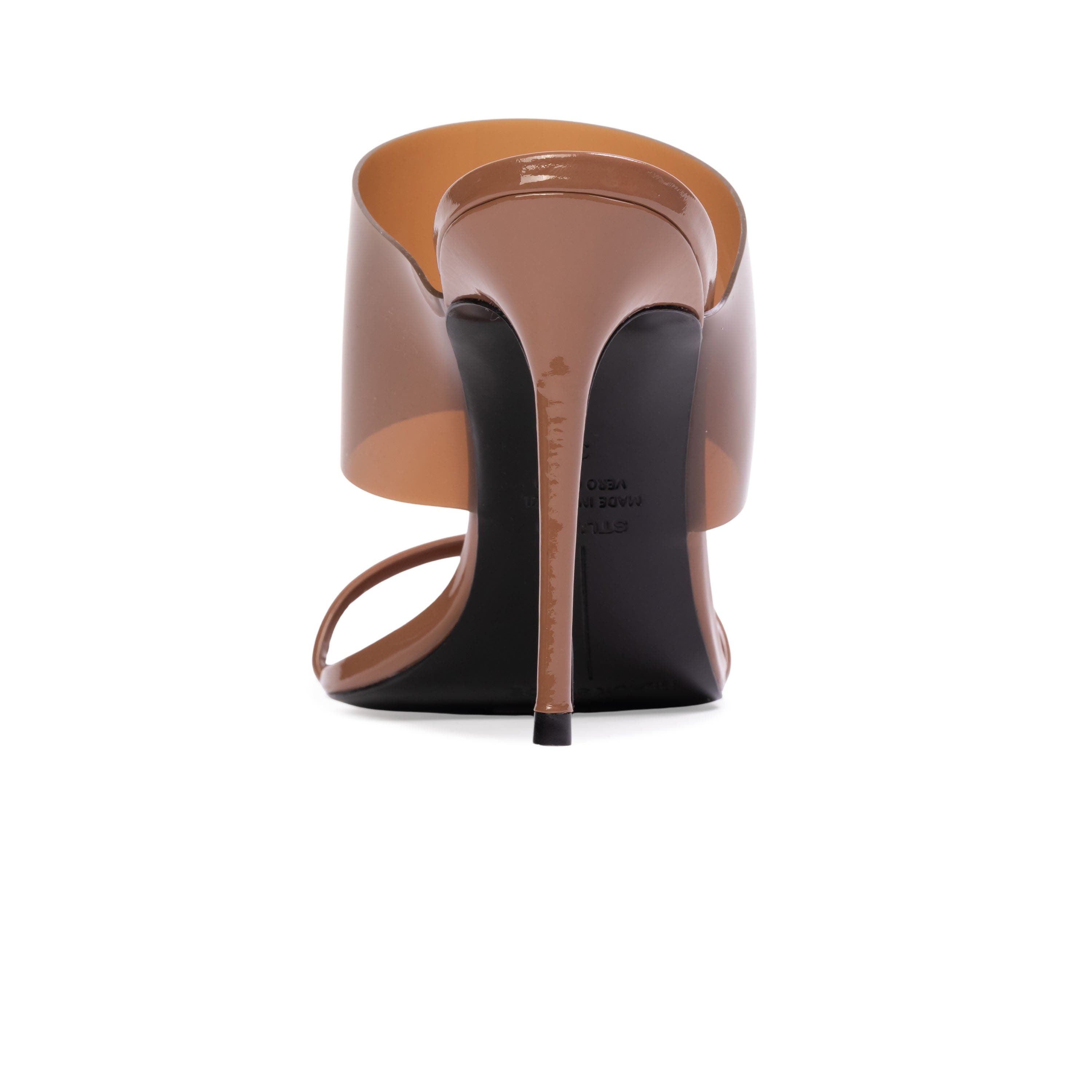 BLACK SUEDE STUDIO Nebula 100 Mule, Alternate, color, Mousse Patent Leather