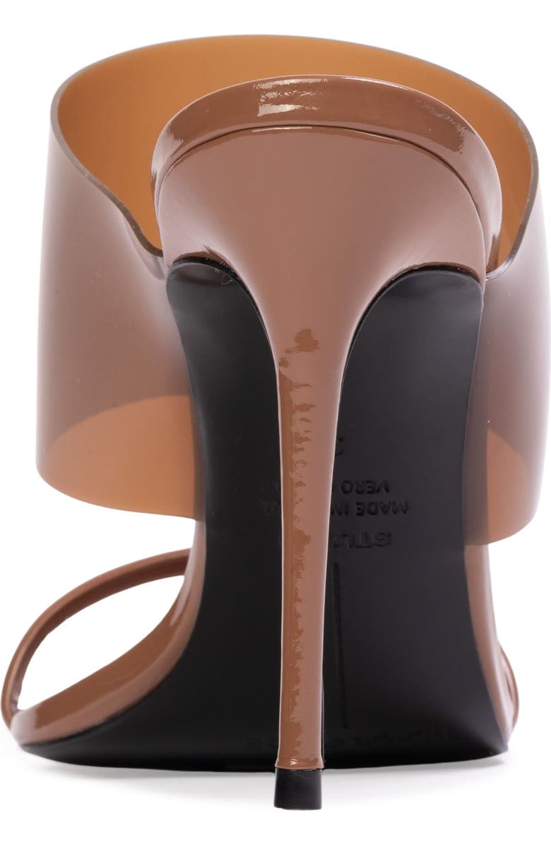 BLACK SUEDE STUDIO Nebula 100 Mule, Alternate, color, Mousse Patent Leather