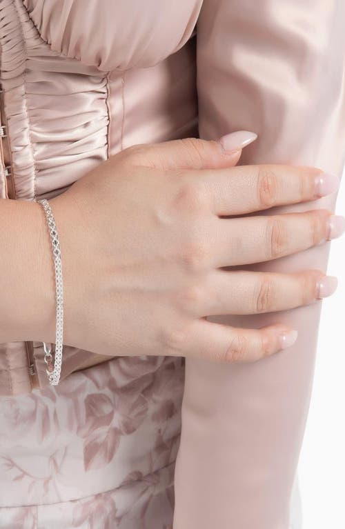Best Silver Sterling Silver Multi-strand Bracelet In Silver