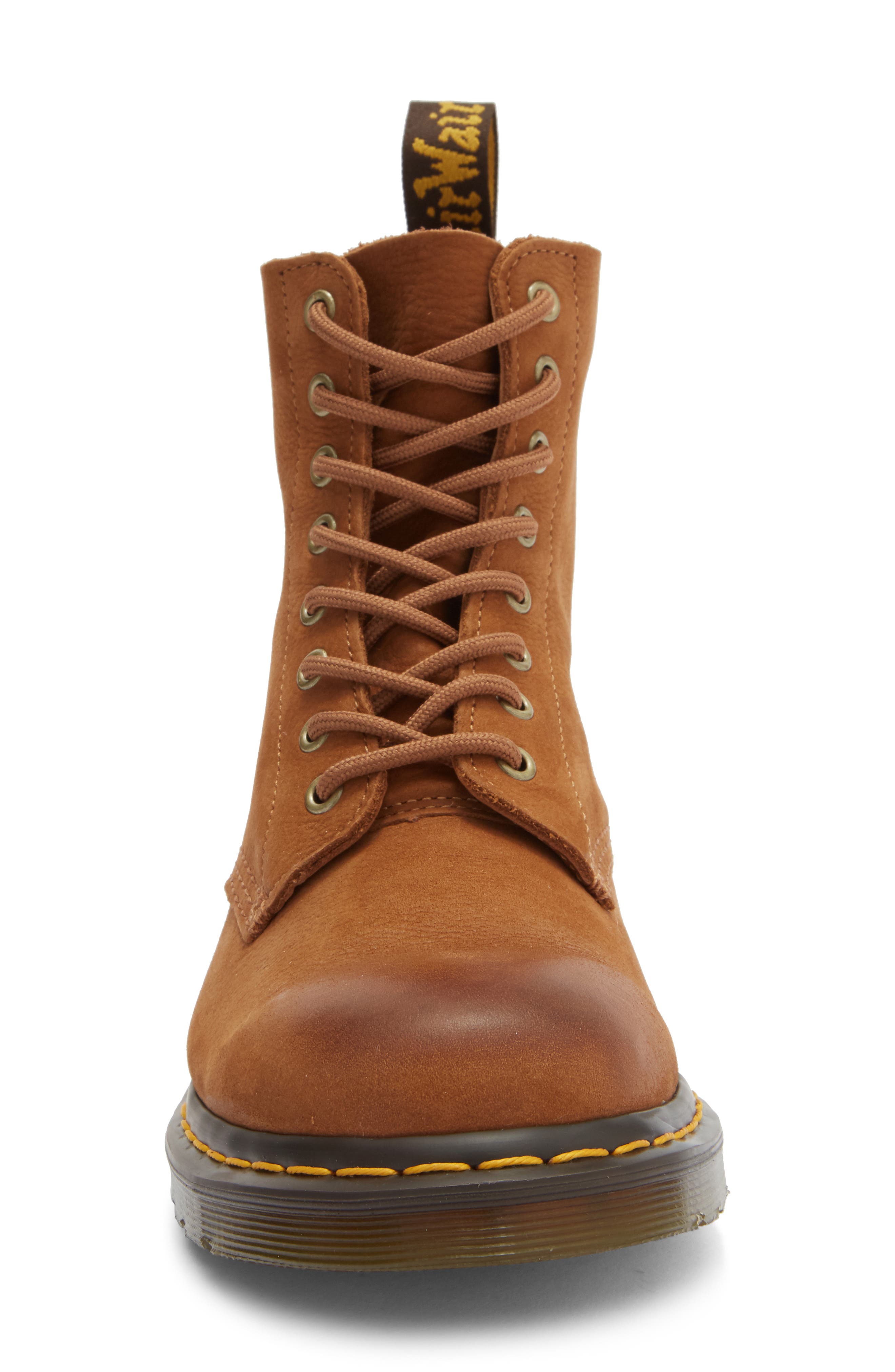 Dr. Martens 1460 Pascal Desert Brown Boot, Alternate, color, Desert Brown