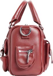 Cynthia Rowley Mini Leather Cargo Bag