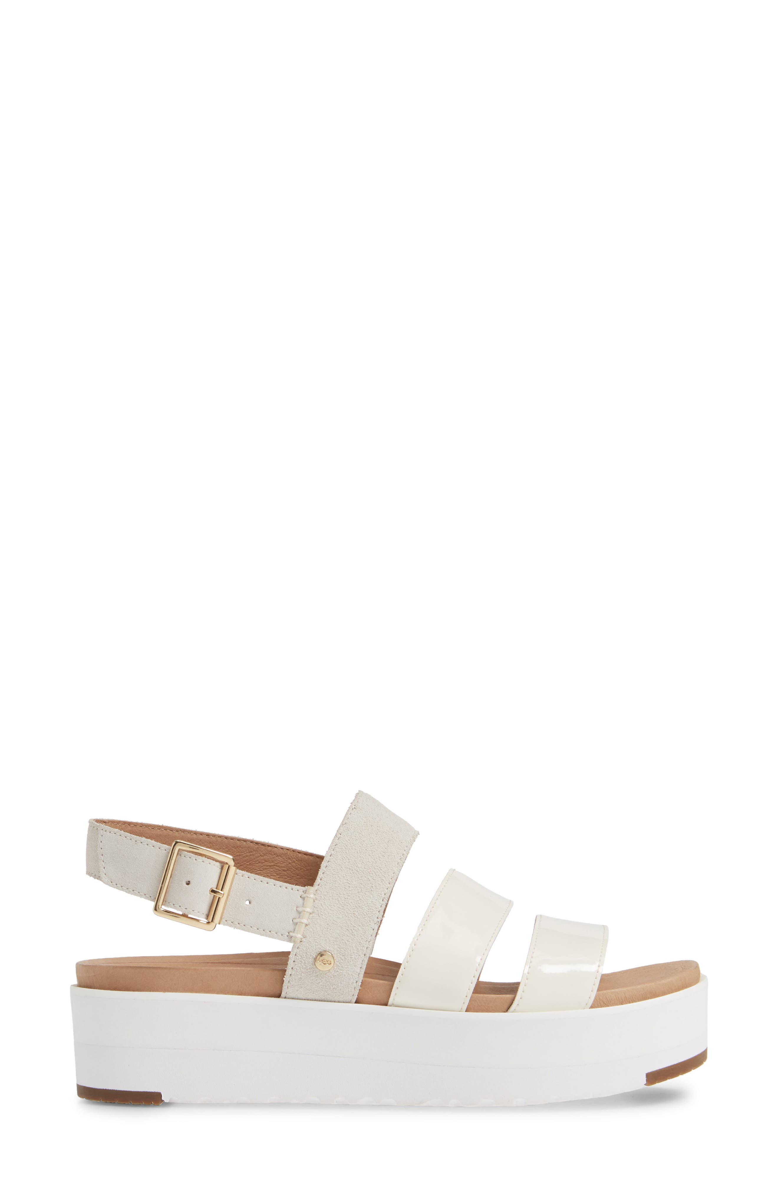 Braelynn Flatform Sandal, Alternate, color, JASMINE LEATHER