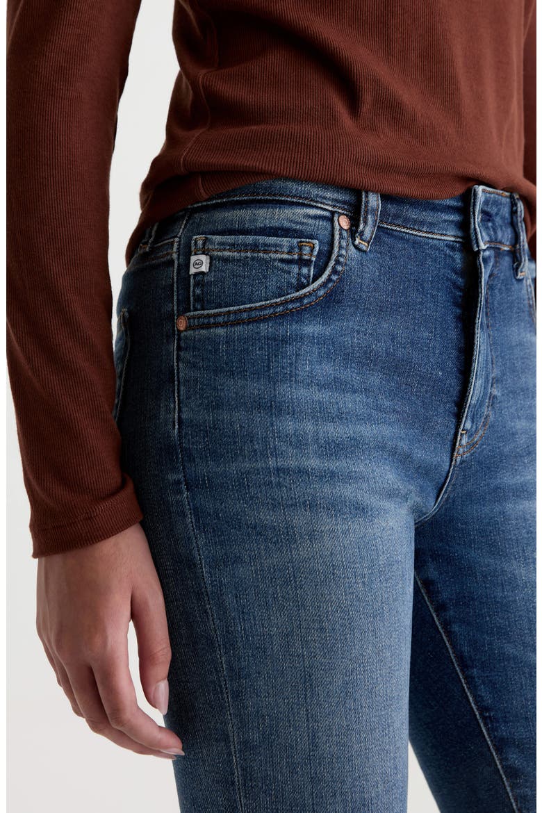 Farrah Mid Rise Bootcut Jeans, Alternate, color, 14 YEARS BLUEGRASS