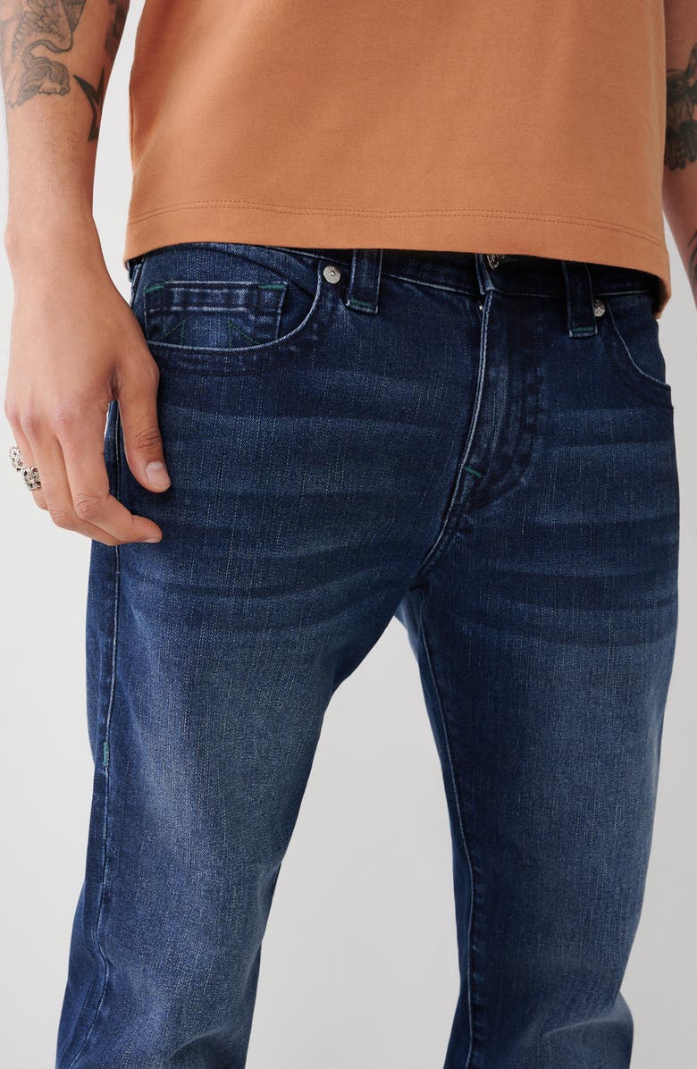 True Religion Brand Jeans Rocco Snap Skinny Leg Jeans, Alternate, color,