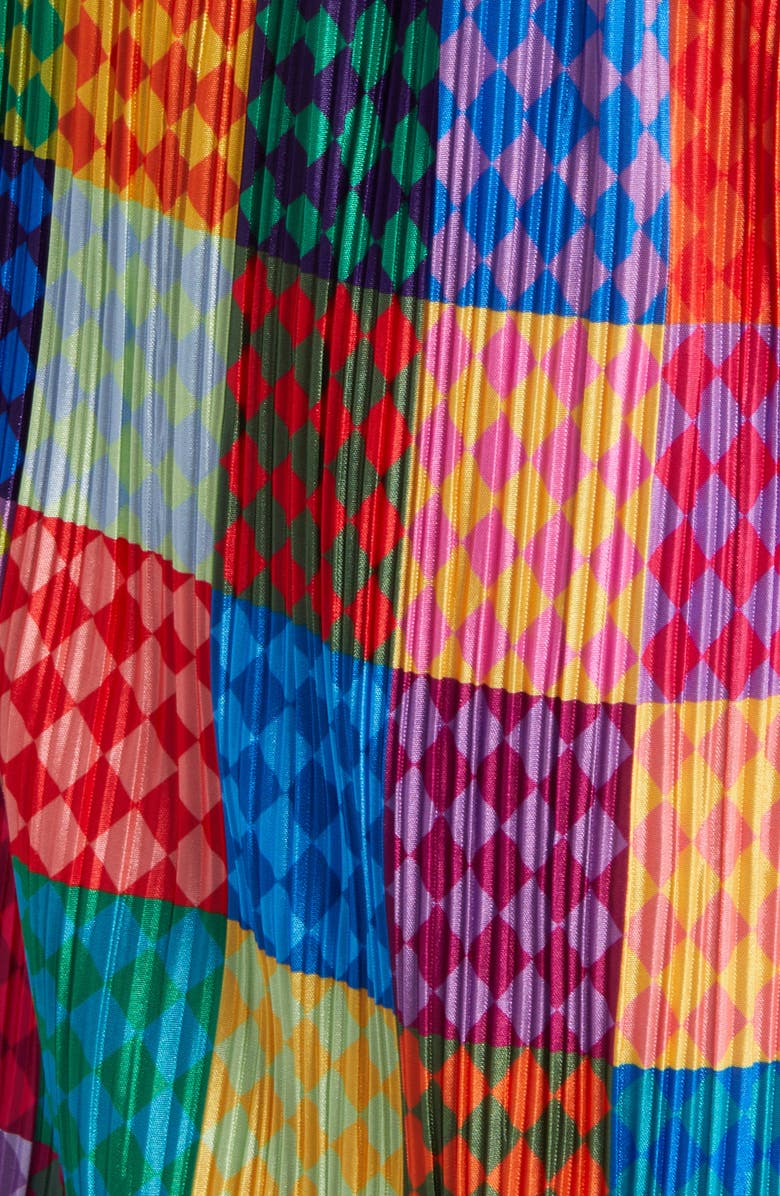 Dressed in Lala Est La Vie Plissé Button-Up Shirt & Skirt Set, Alternate, color,