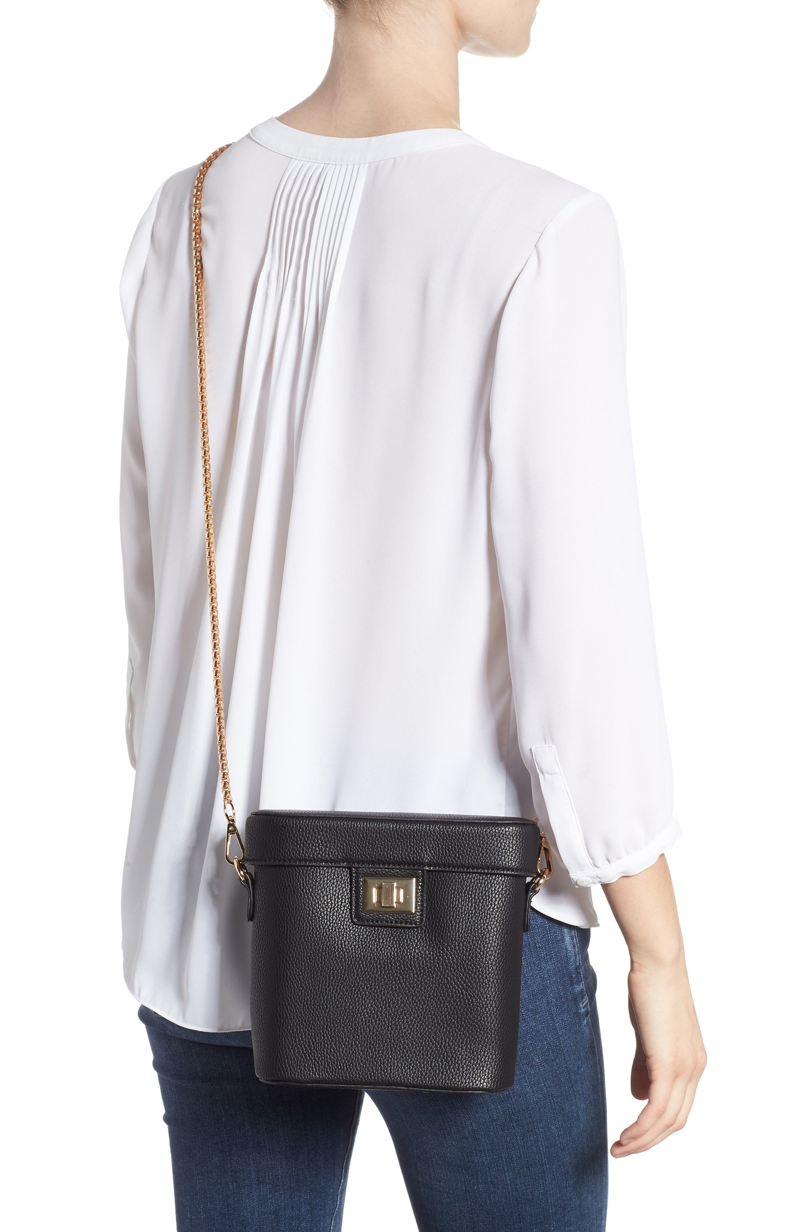 Jules Kae Lindsey Faux Leather Crossbody Bag, Alternate, color, 