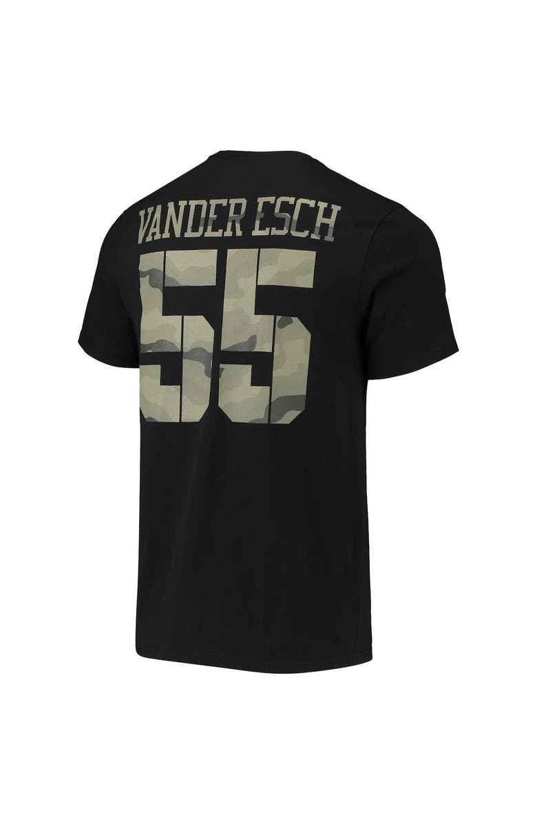 NFL Men's Leighton Vander Esch Black Dallas Cowboys Camo Name & Number T-Shirt, Alternate, color, 