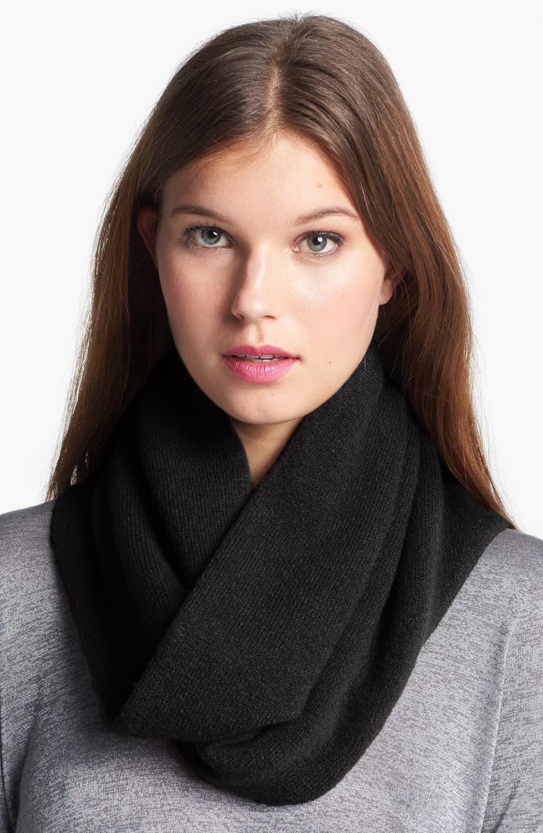 Vince Wool Blend Infinity Scarf, Main, color, 