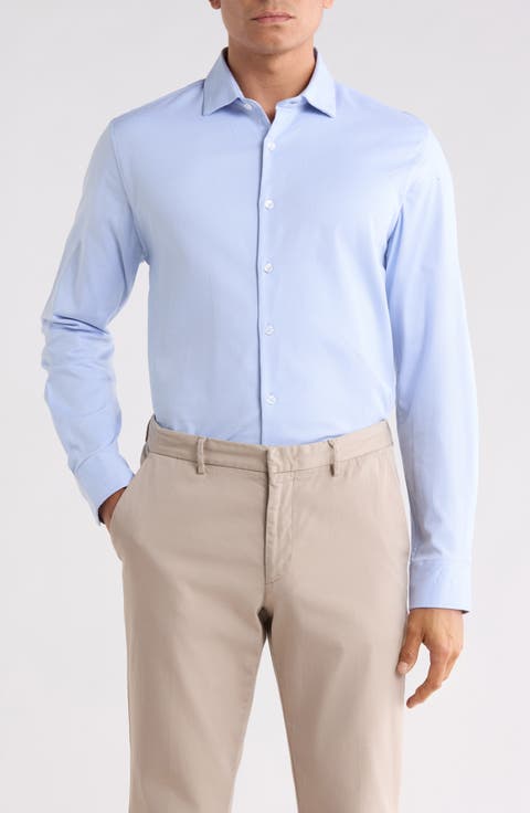Slim Fit Button Up Shirt
