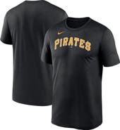 Nike Men's Nike Black Pittsburgh Pirates New Legend Wordmark T-Shirt