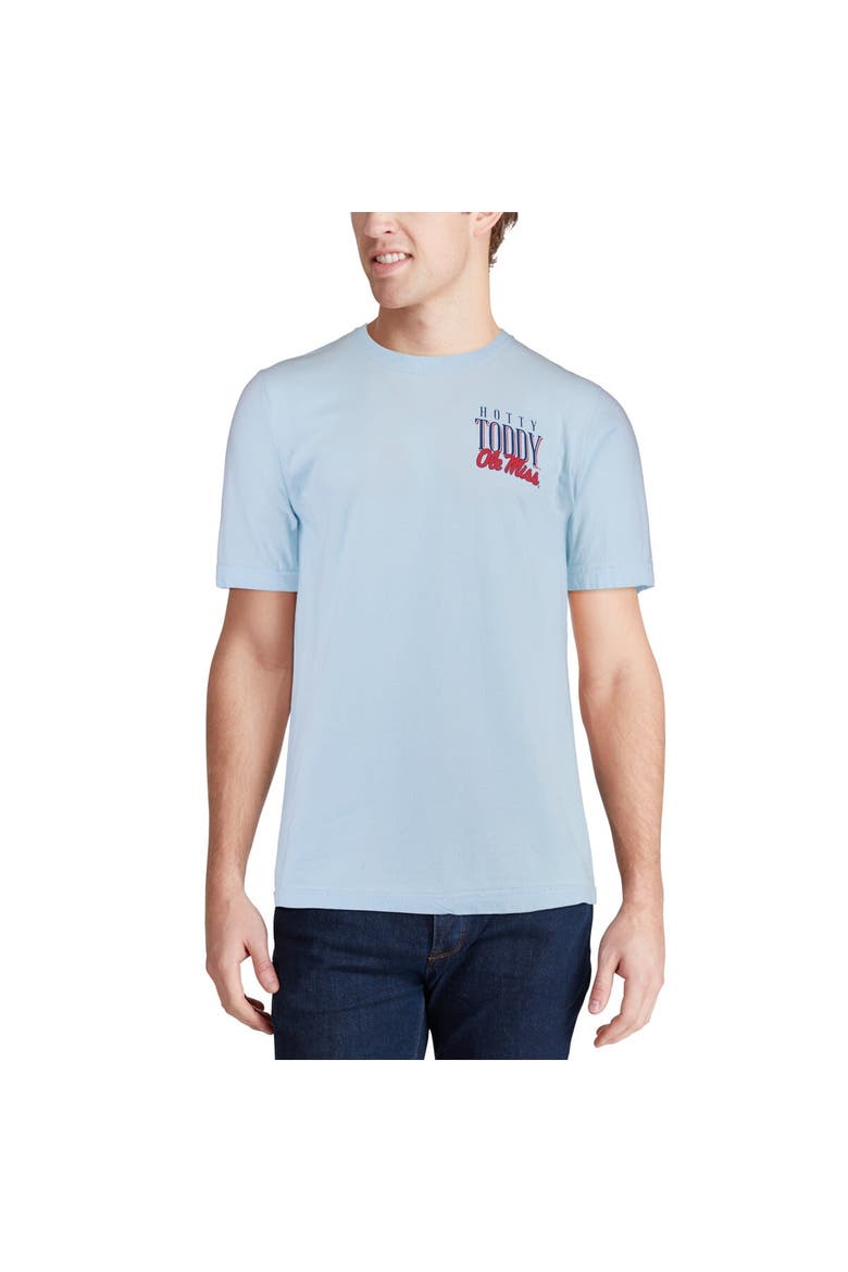 Men's Light Blue Ole Miss Rebels Welcome to the South Comfort Colors T-Shirt, Alternate, color, Light Blue