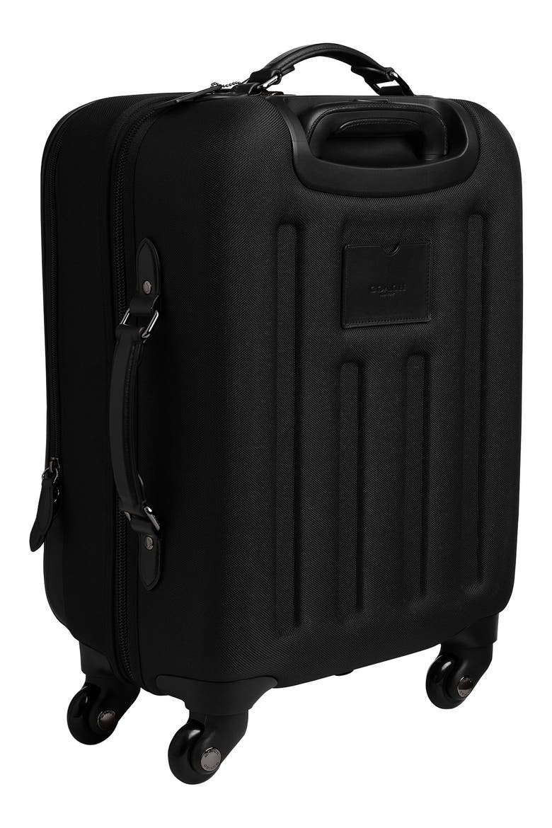 Signature Canvas Wheeled Carry-On, Alternate, color, CHARCOAL