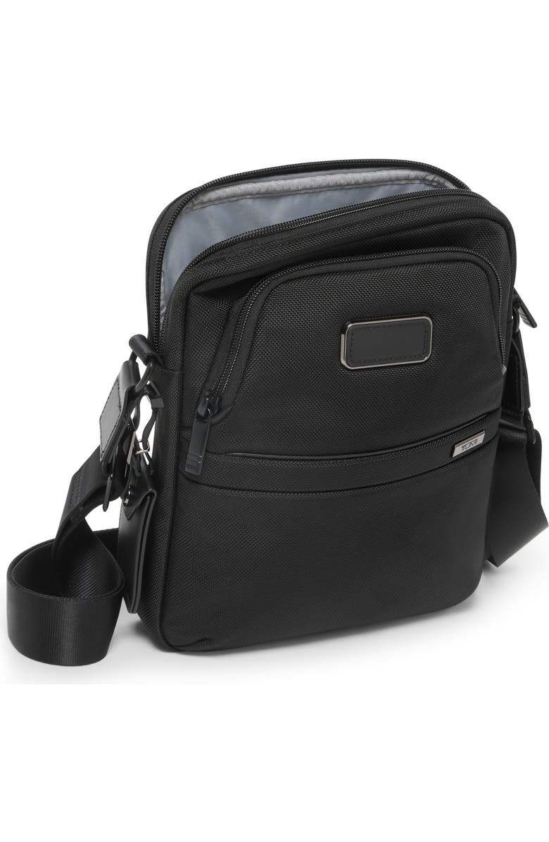 TUMI Medium Crossbody Bag, Alternate, color, Black