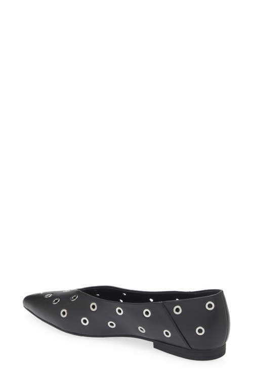Open Edit Kyler Pointed Toe Flat In Black