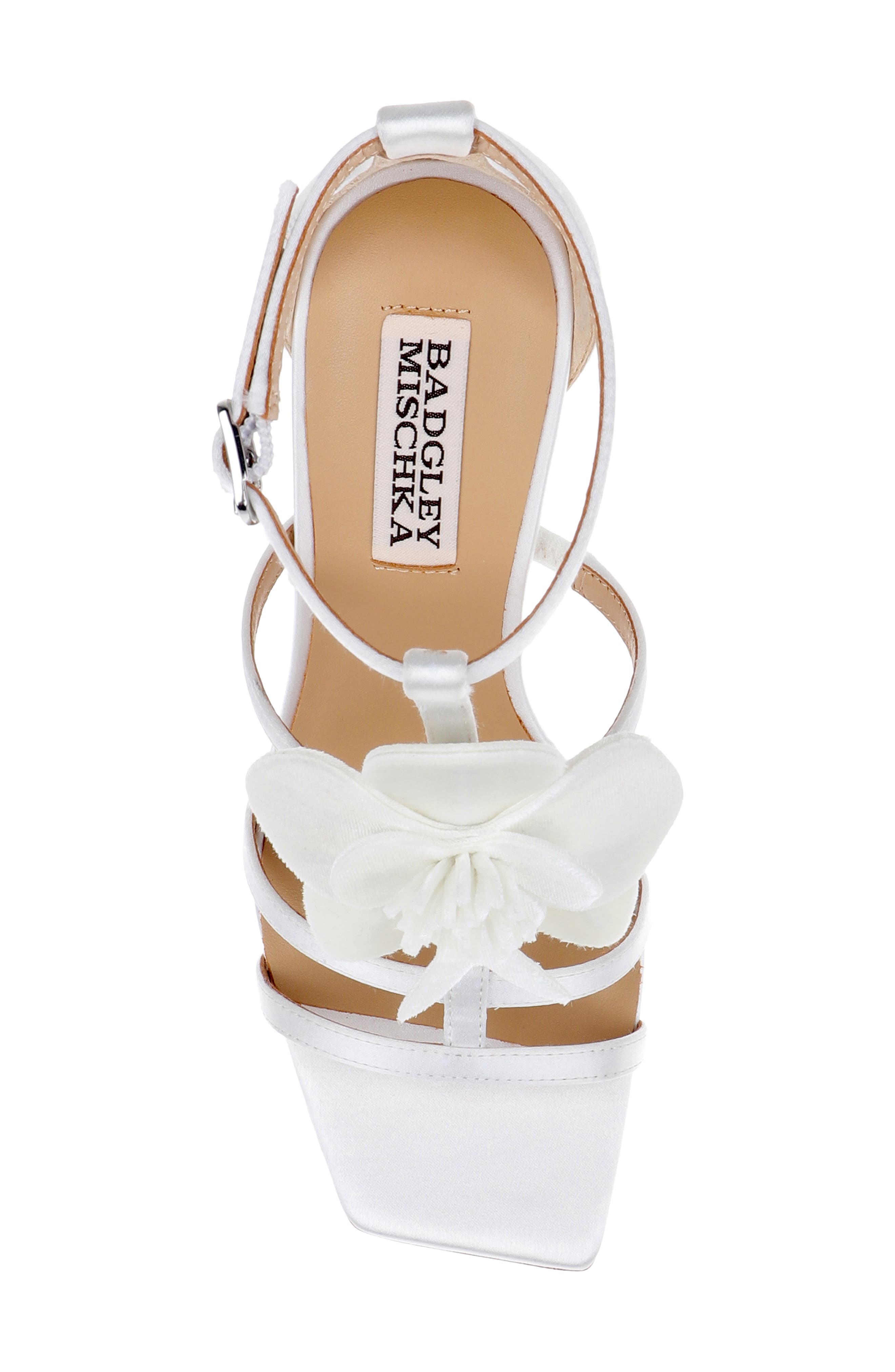 Rosalia Ankle Strap Sandal, Alternate, color, WHITESATIN