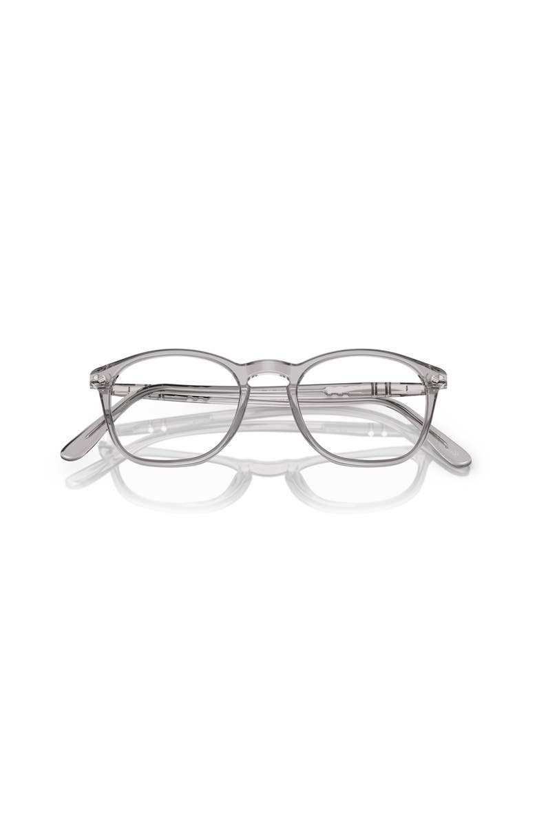 Persol 50mm Square optical glasses, Alternate, color, Grey