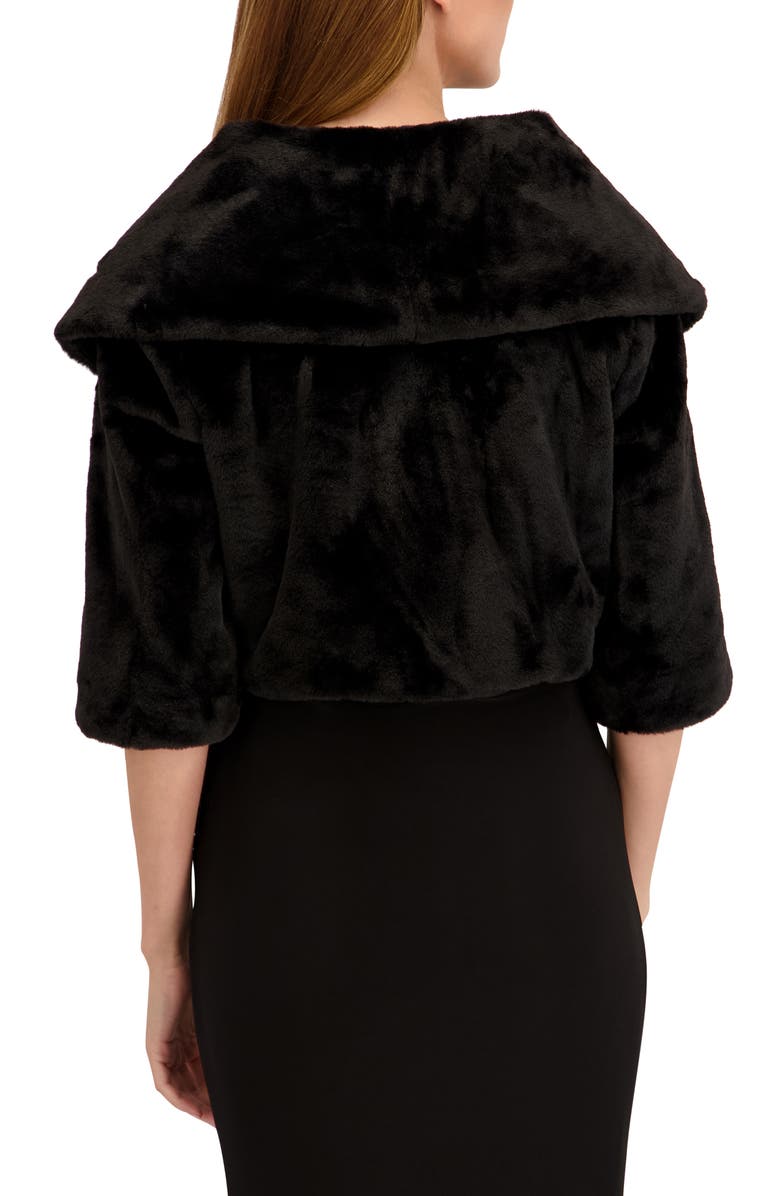 Laundry by Shelli Segal Faux Fur Shawl Collar Shrug, Alternate, color,