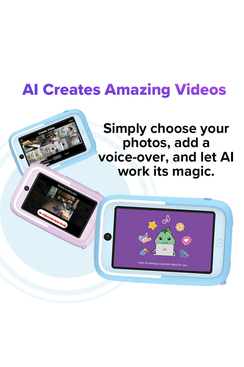 Camera 50 - Kids Ai Camera, HD Video, Alternate, color, Purple