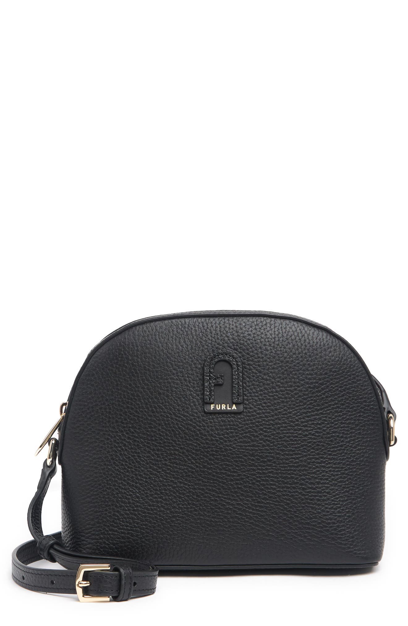 Furla Athena Leather Crossbody Bag, Main, color, 