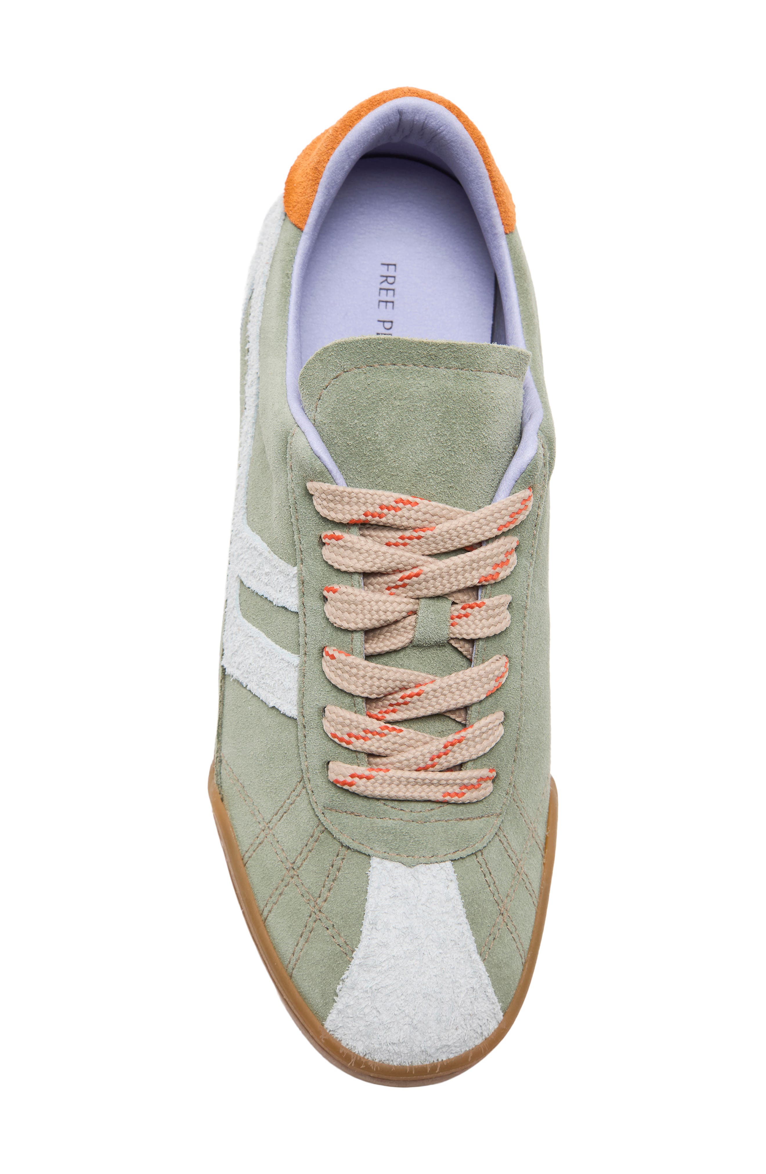Sierra Sun Sneaker, Alternate, color, MINT SUEDE COMBO