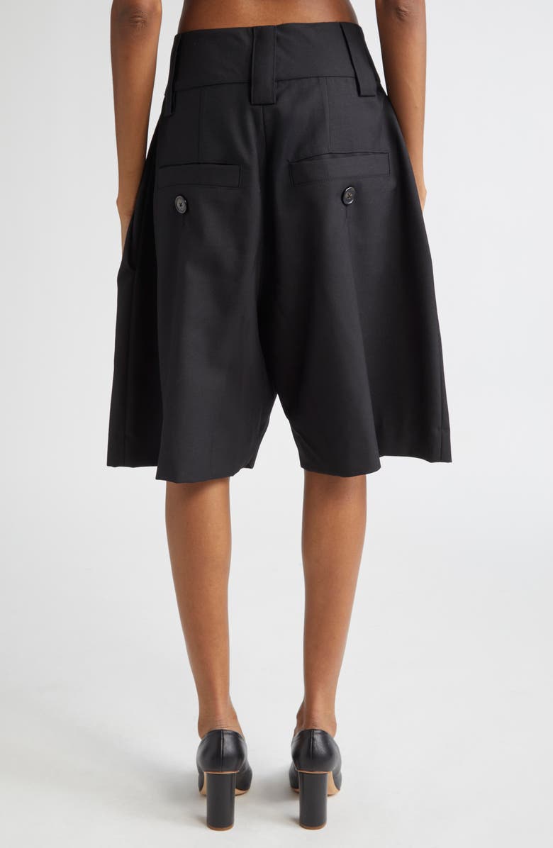 Vaquera Baby Suiting Wool Shorts, Alternate, color, 