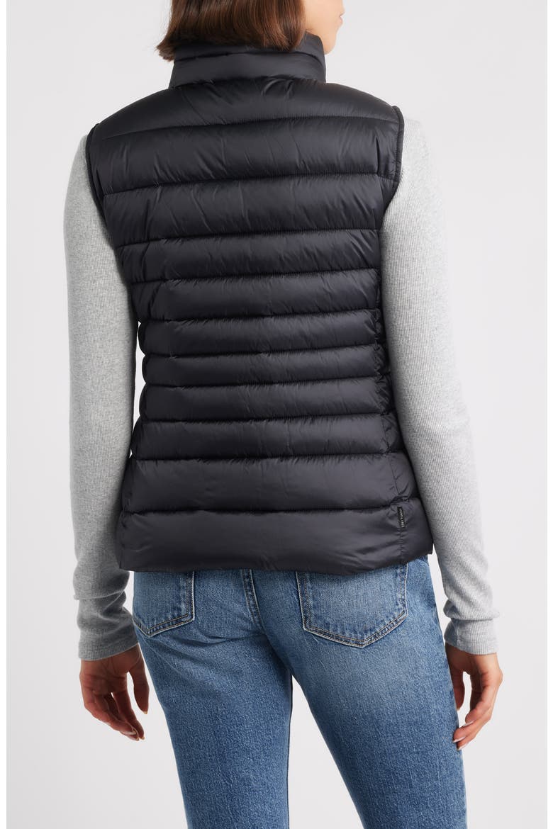Lynn Quilted Puffer Vest, Alternate, color, BLACK