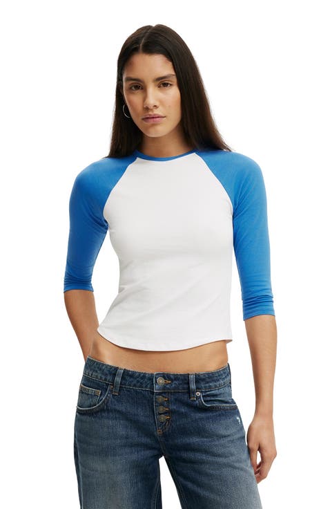 Women's 90S Baby Raglan 3/4 Tee