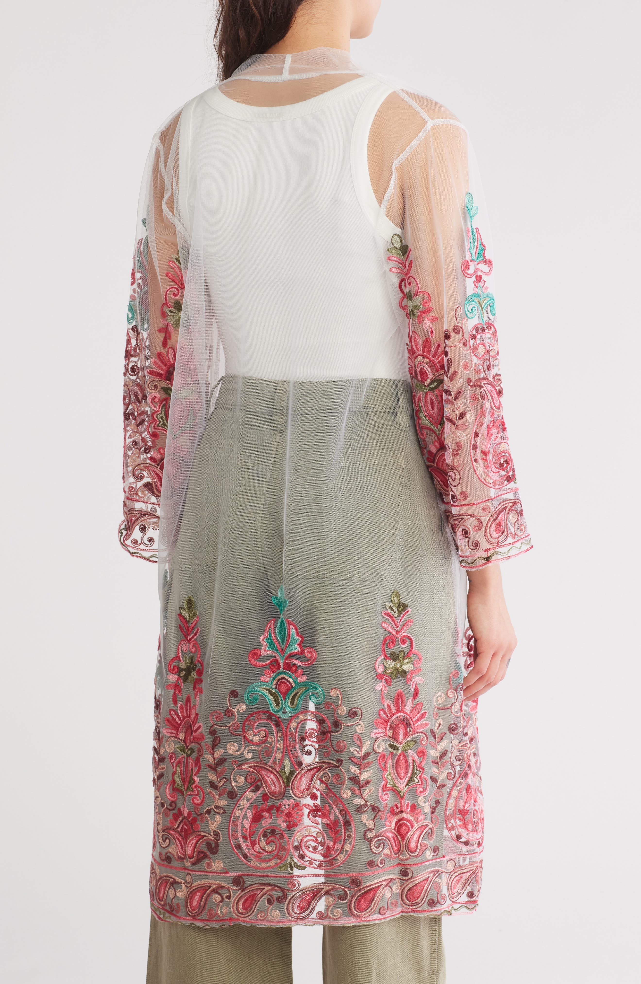 Embroidered Duster - image 2