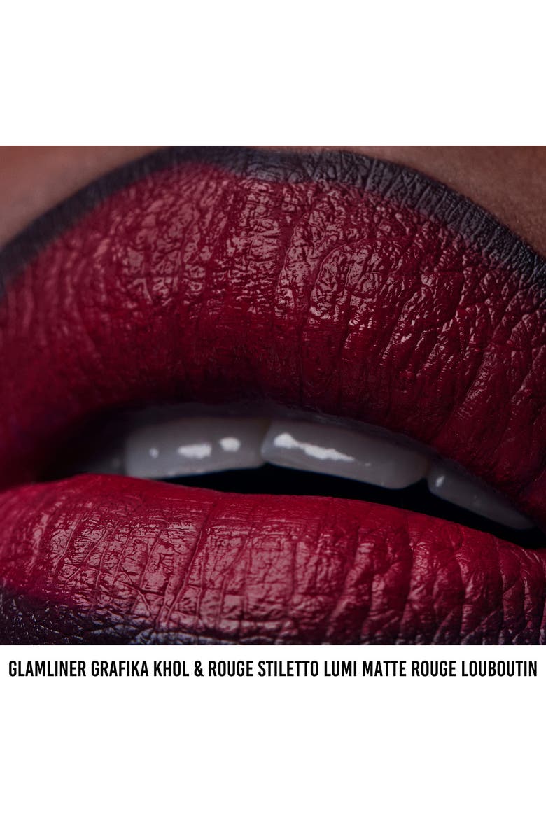 Christian Louboutin Glamliner Lip & Eye Contour Pencil, Alternate, color, Grafkia Khol