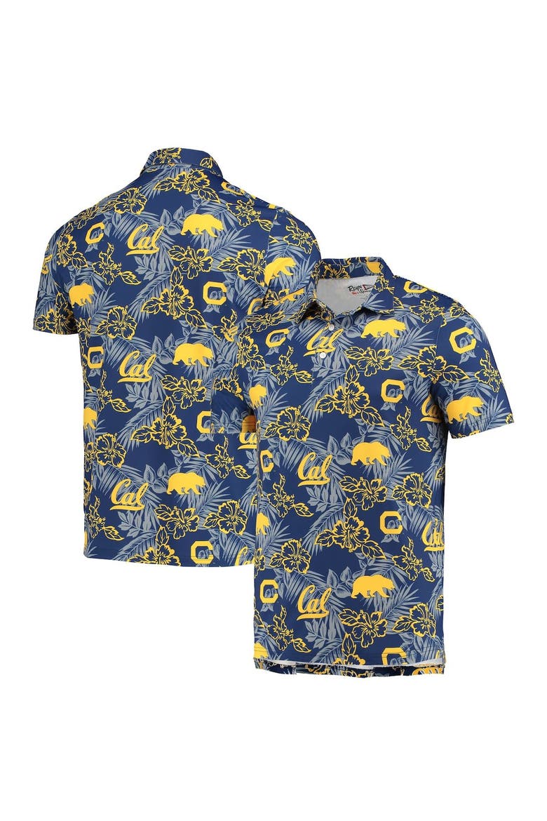 Men's Reyn Spooner Navy Cal Bears Performance Polo, Main, color, Navy