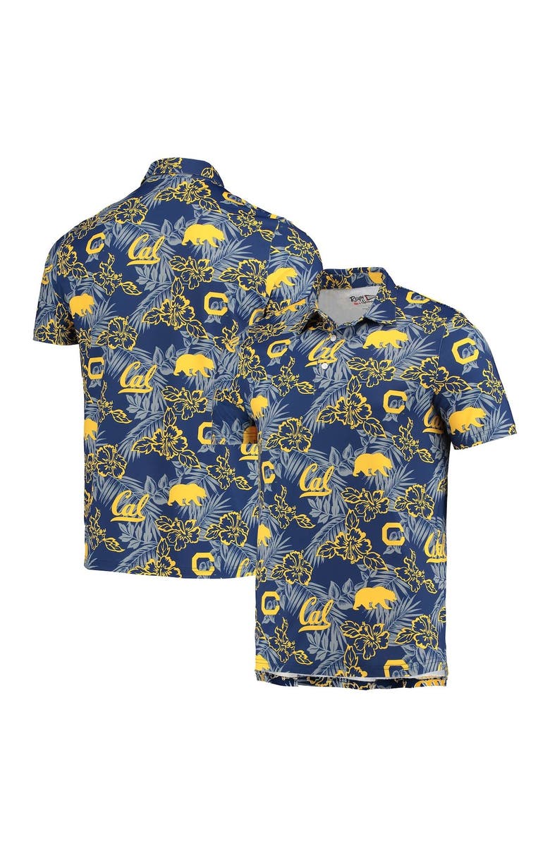 Reyn Spooner Men's Reyn Spooner Navy Cal Bears Performance Polo, Main, color, Navy