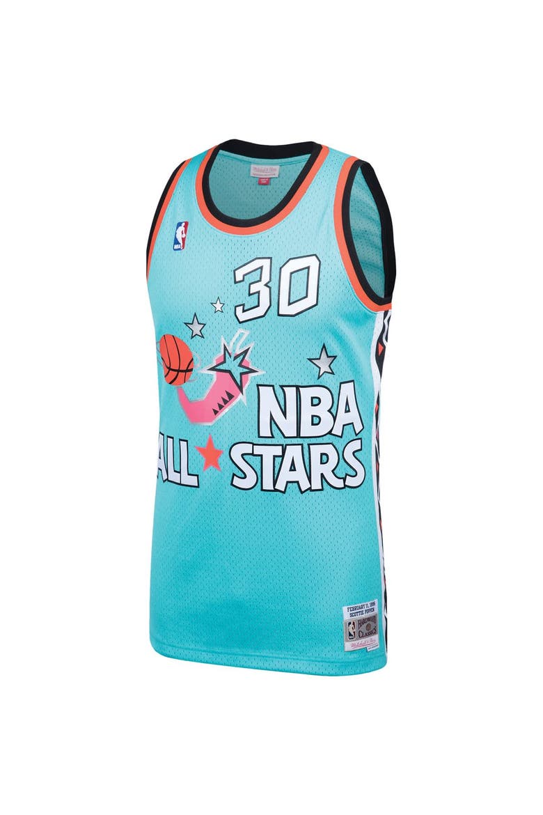Men's Mitchell & Ness Scottie Pippen Teal Eastern Conference Hardwood Classics 1996 NBA All-Star Game Swingman Jersey, Alternate, color, Teal